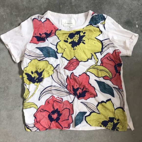 T shirt floral anthropologie - Picture 1 of 5